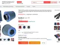 Niebieski stożkowy filtr powietrza do samochodu. Sprawdź pozytywne opinie o produkcie, aby podjąć decyzję o zakupie.