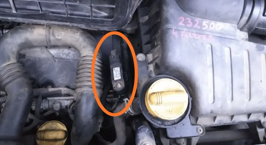 Czujnik ciśnienia doładowania w Renault, potencjalna przyczyna błędu dtc p2263.