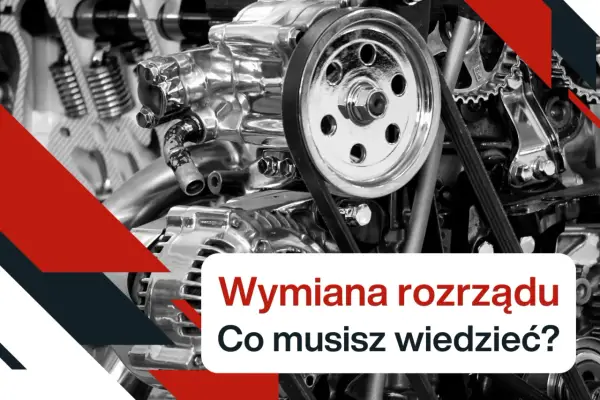 Silnik samochodowy z widocznym rozrządem. Dowiedz się, co ile wymieniać rozrząd, by zapewnić bezpieczeństwo i sprawność pojazdu.